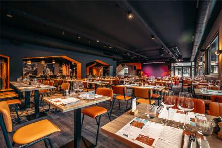 Base Camp Lodge · Hotel Albertville - restaurant